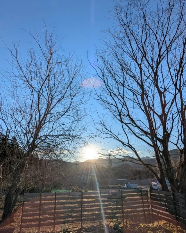 夕焼け☀️
長瀞の山に太陽が落ちていく感じがたまらない✨